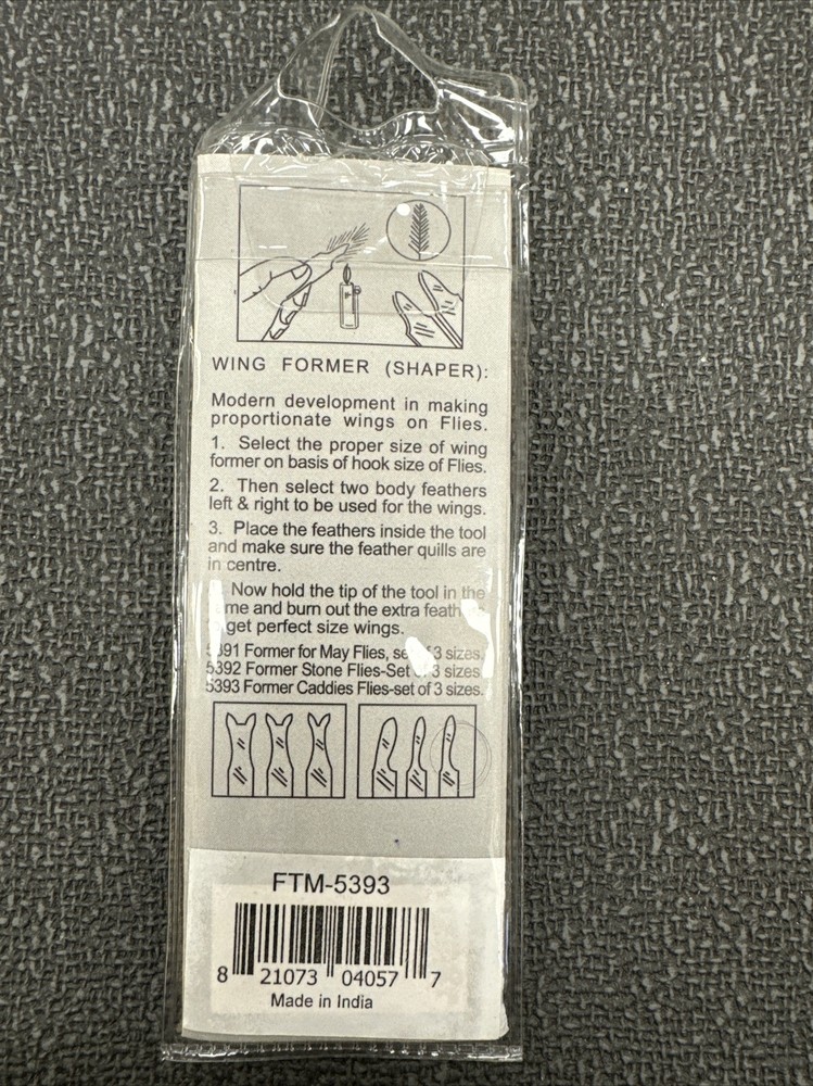 Fly Master Wing Forming Set May Fly FTM-5393