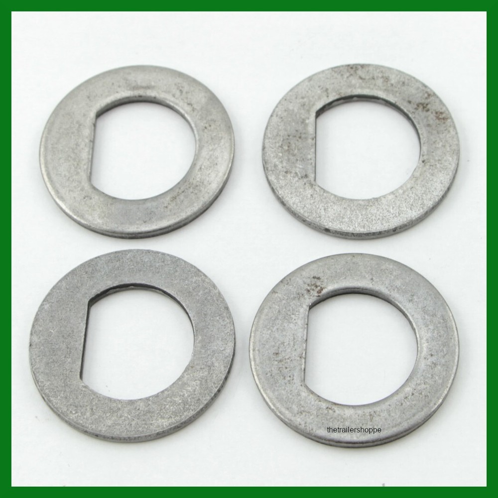 Dexter Alko Trailer Axle Spindle 1" D Washer 6K 7K 8K 9K 4 Pc.