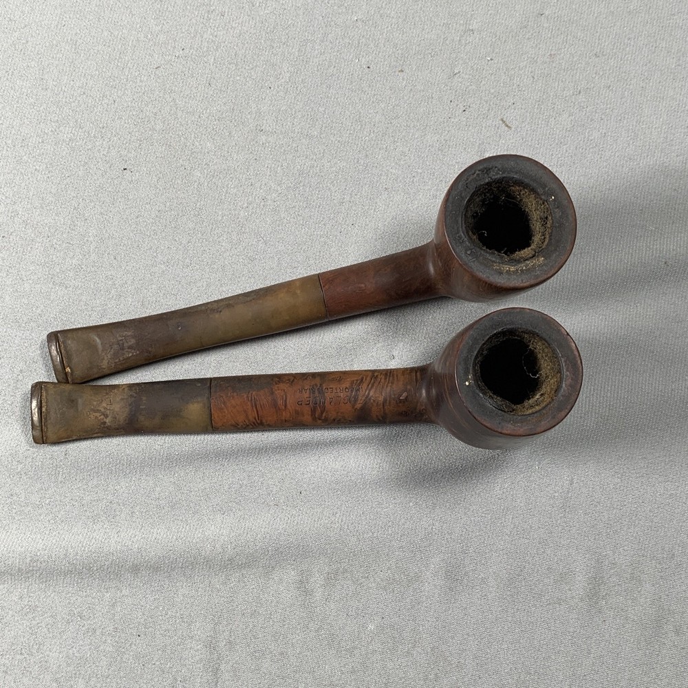 2 Englander Imported Briar Pipes