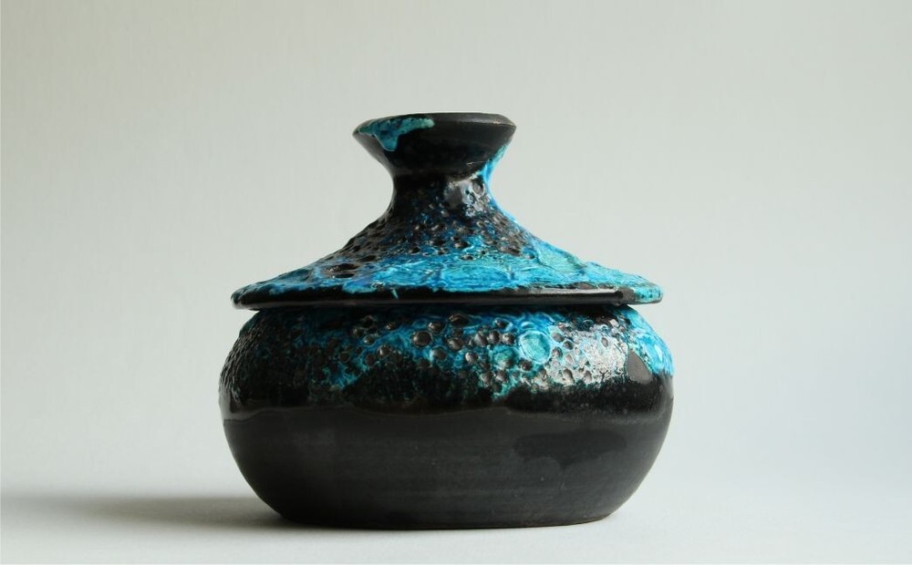 Charles Cart's ceramic sugar pot