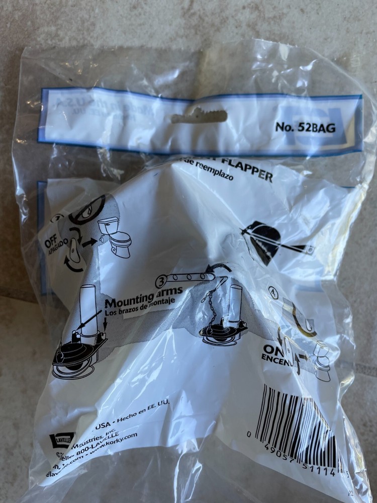 Lavell Brand New Toilet Replacement Flapper