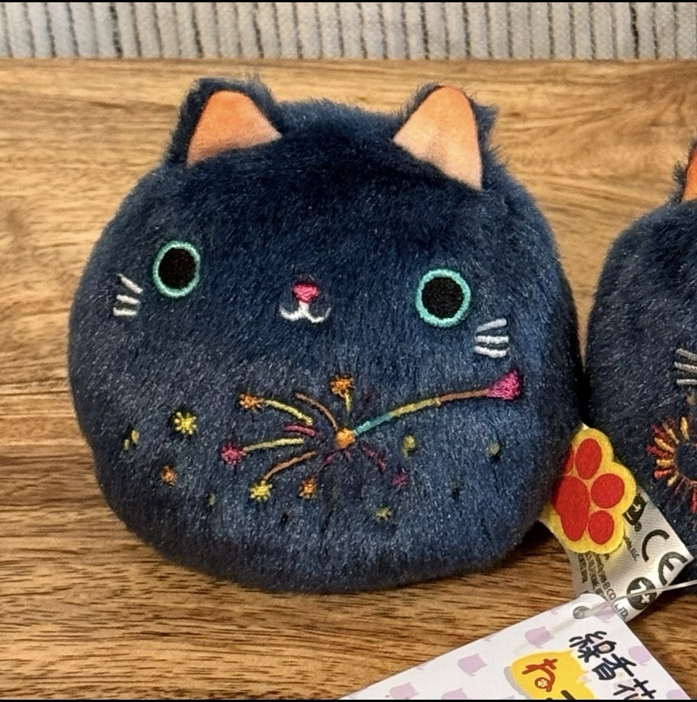 San-Ei Neko Dango Plush Hanabi Fireworks Cat Dumpling #2