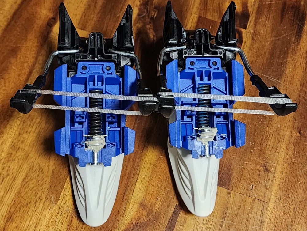 MARKER K2 Blue Ski Bindings ~ READ DESCRIPTION FOR COMPATIBILITY ~ NWOB