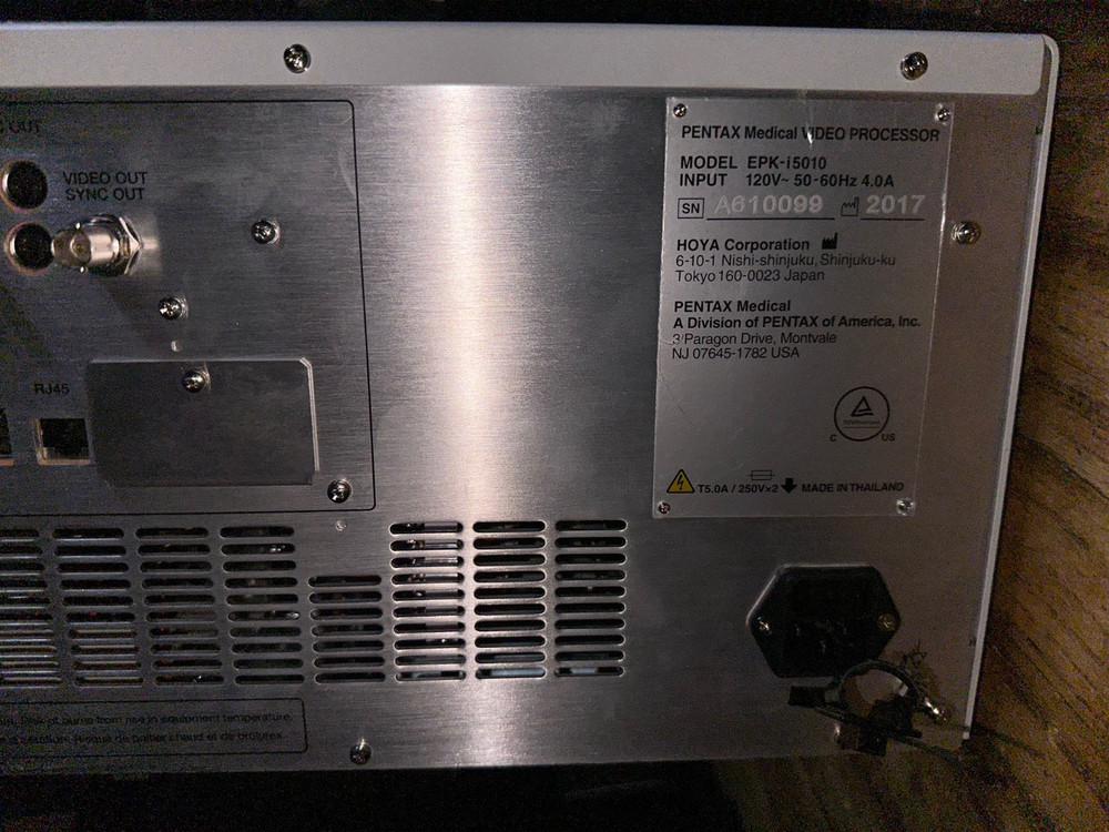 Pentax EPK-i5010 Video Processor w/Keyboard