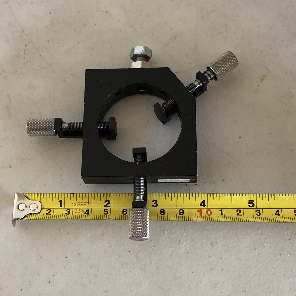 Fixture 3-Point Independent V-Groves One Point Spring Loaded Weights 4.5 Oz