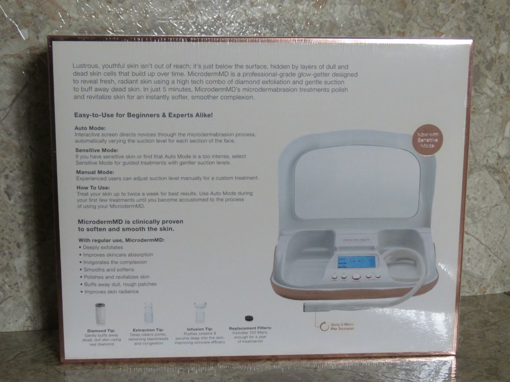 NEW Sealed Trophy Skin Microderm MD Home Professional Microdermabrasion System 