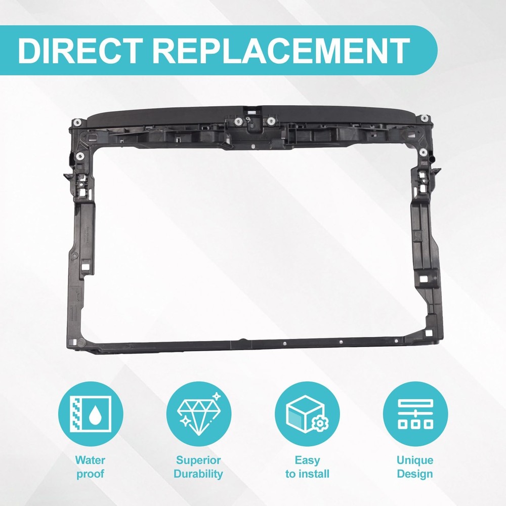 Center Radiator Support Core for E-Golf 2015 2016 2017 2018 2019 2020