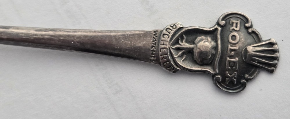 SUPER RARE Spoon Rolex Bucherer ST.MORITZ