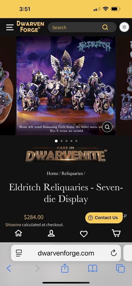 dwarven forge Reliquary Eldritch