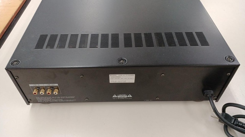 SONY TC-K333ESJ cassette deck