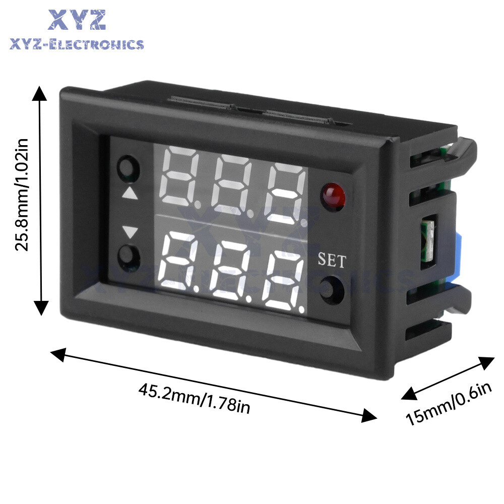 DC4-28V Digital LED PWM Speed Controller Frequency Tester Duty Cycle Adjustable