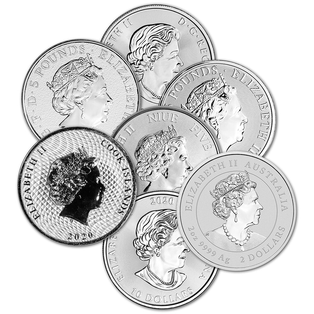 2 oz Silver Coin - Random Sovereign Mint - Secondary Market