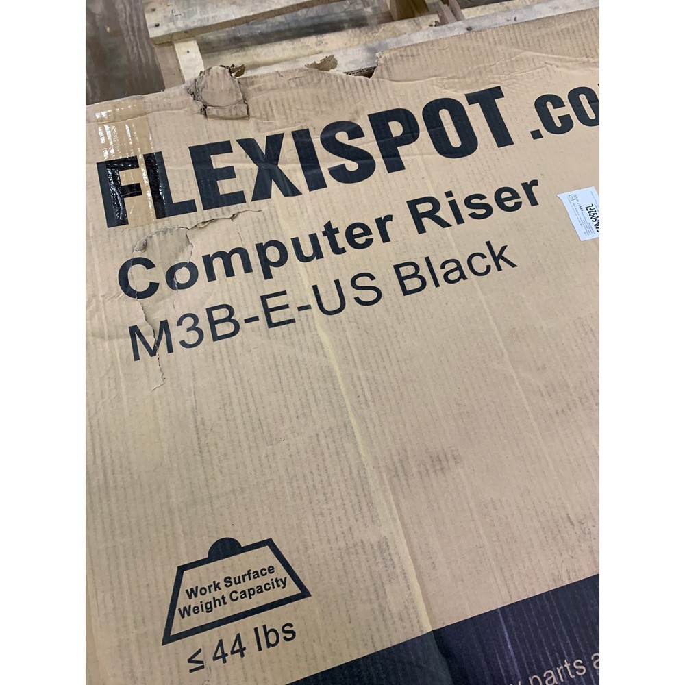 FlexiSpot Standing Desk 47" Computer Riser Keyboard Tray M3B-E-US SEE DETAILS