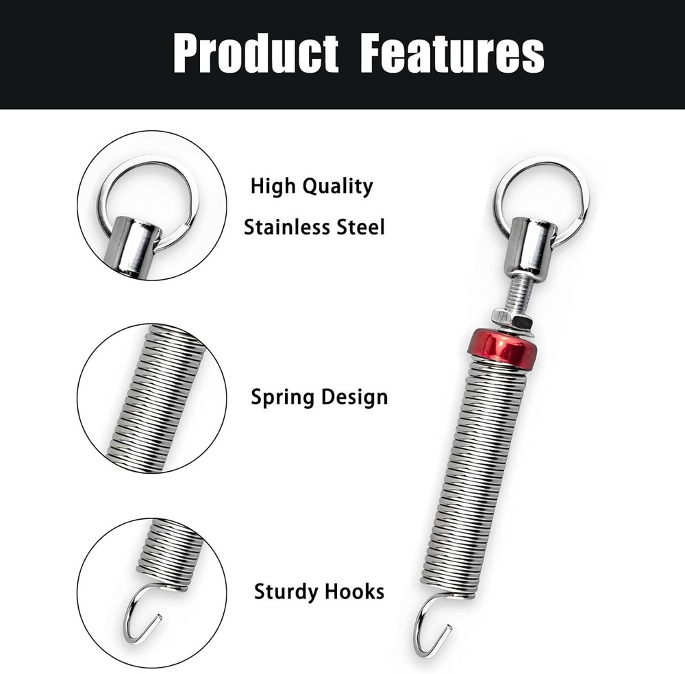 2PCS Car Trunk Lid Spring, Adjustable Trunk Lid Spring Lifter, Universal Acce