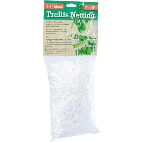 Hydrofarm Trellis Netting 3.5" Mesh / 5x30 ft