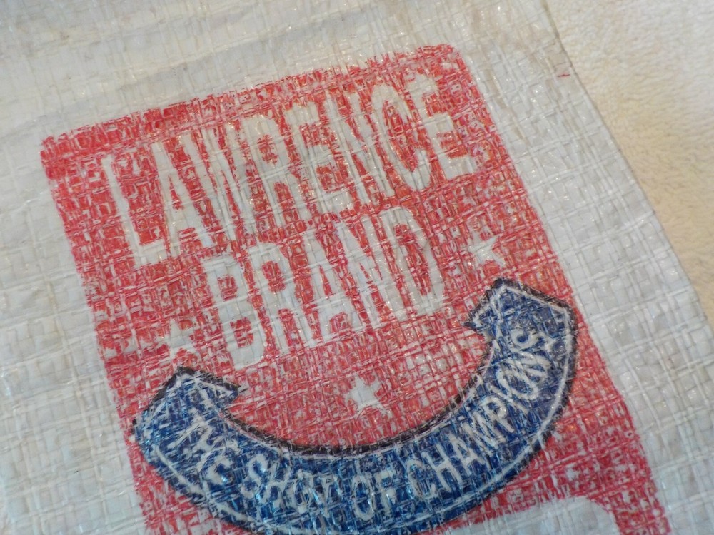 LAWRENCE BRAND NYLON SHOT BAG EMPTY