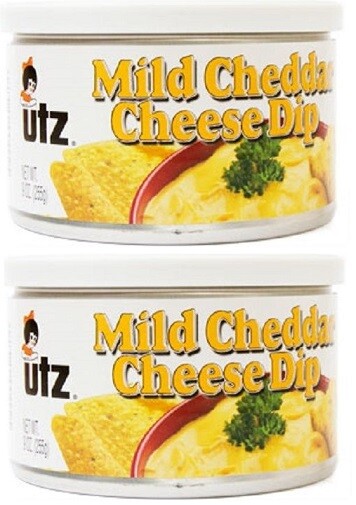 Utz Mild Cheddar Cheese Dip 2 Pack