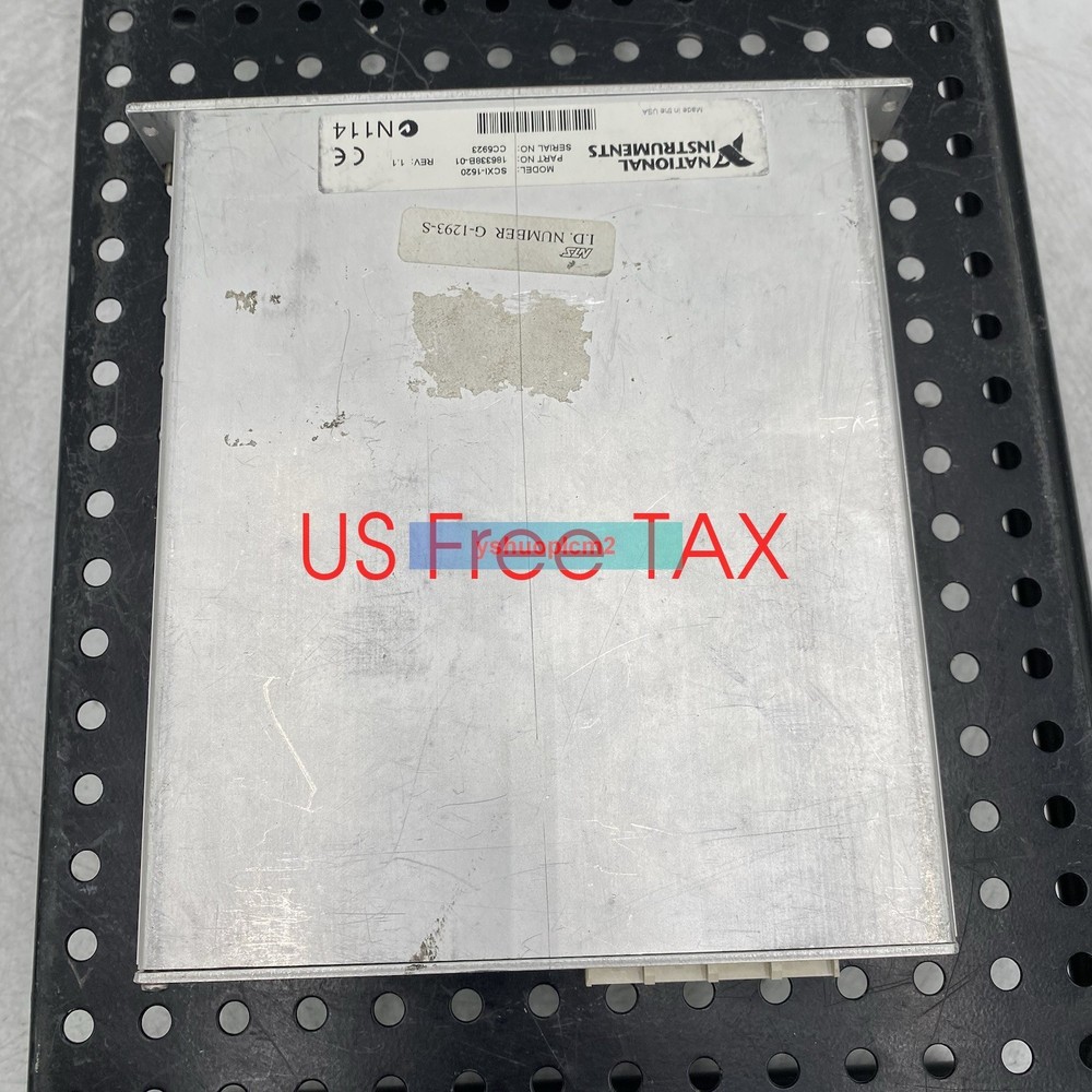 NATIONAL INSTRUMENTS SCXI-1520 Tested intact