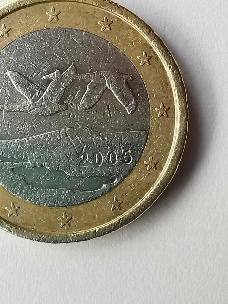 1 EURO Finland ERROR 2005.