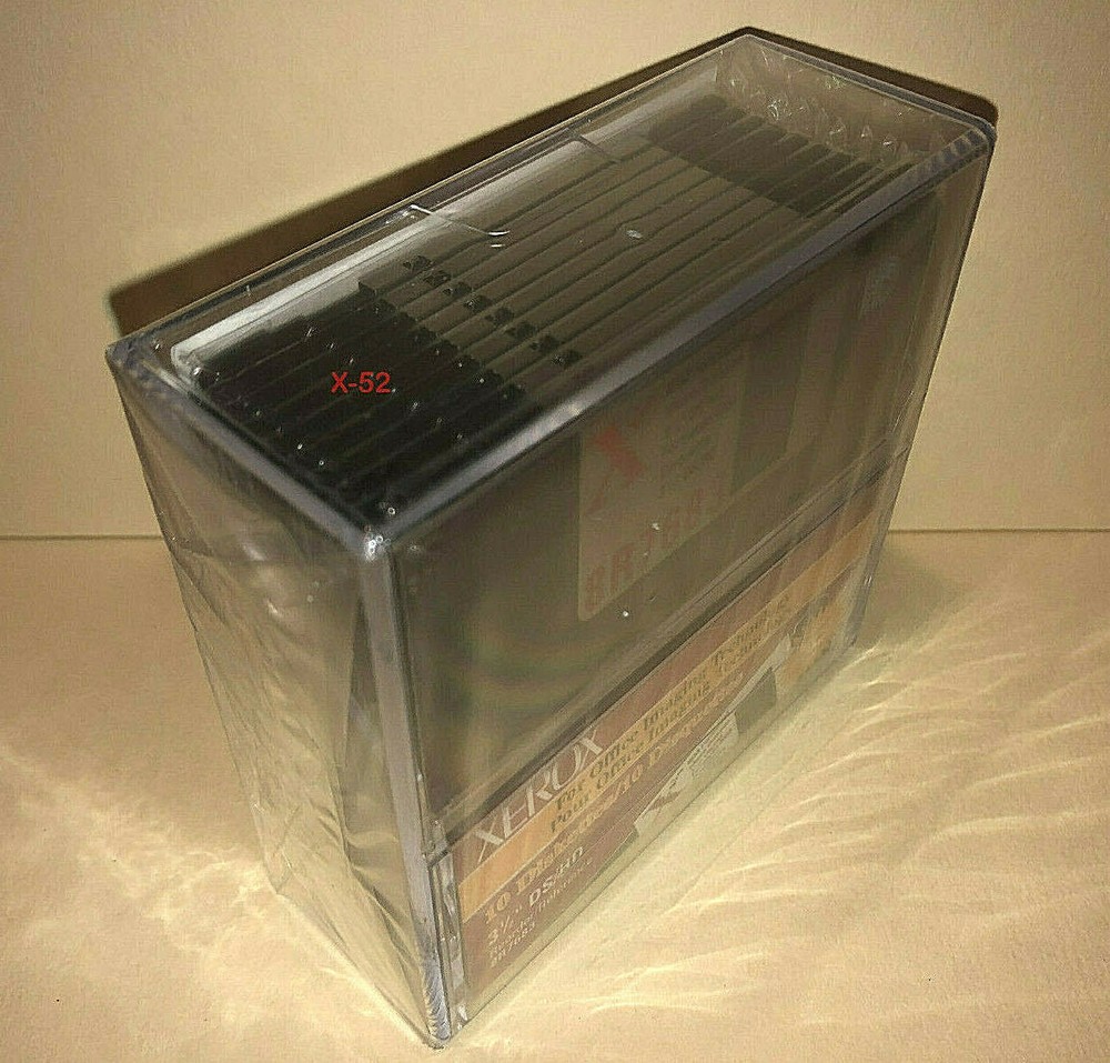 Xerox 10 Pack Diskettes DS/HD 8R7683 IBM Format Formatted Micro Diskette NEW
