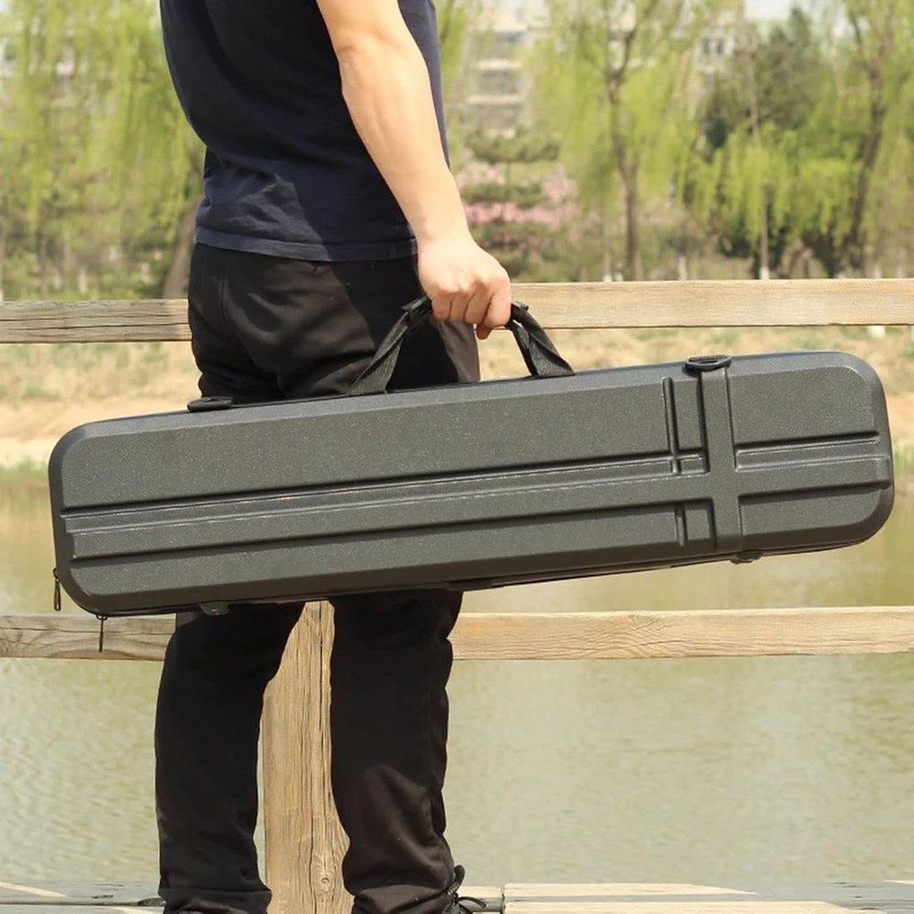 Lightweight ABS Hard Shell Takedown Recurve Bow Case for Travel & Practice