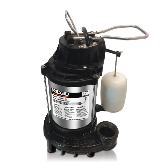 RIDGID 1 HP Stainless Steel Dual Suction Sump Pump