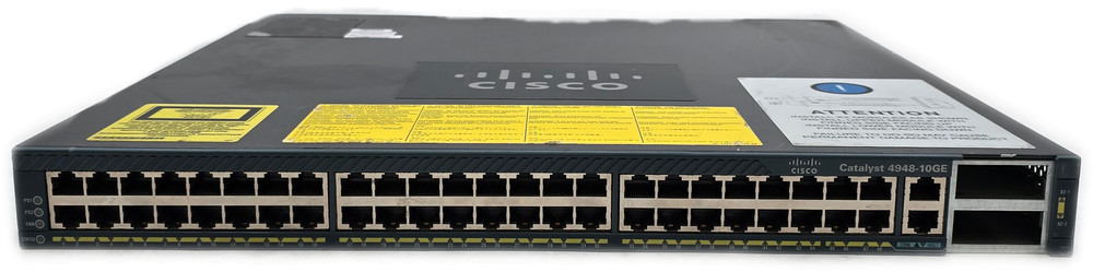 Cisco Catalyst 4948-10GE Switch 48-Port 1Gbps
