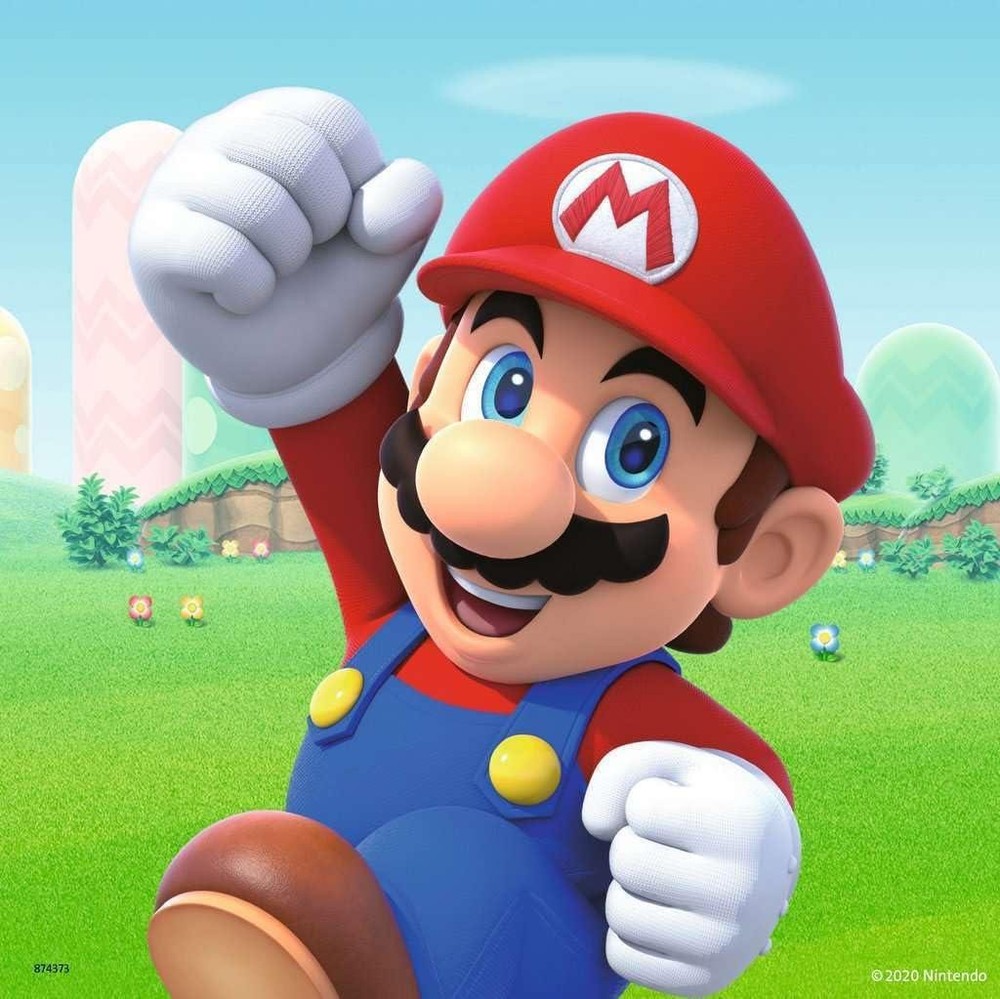 Ravensburger Super Mario Jigsaw Puzzle 3x49pc