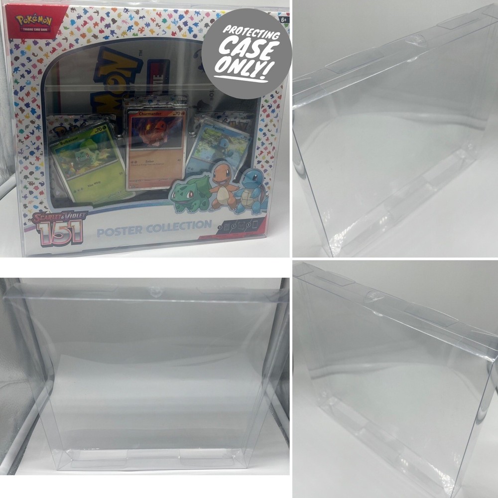 🔥🔥Protecting case for Pokemon 151 Poster Collection🔥🔥
