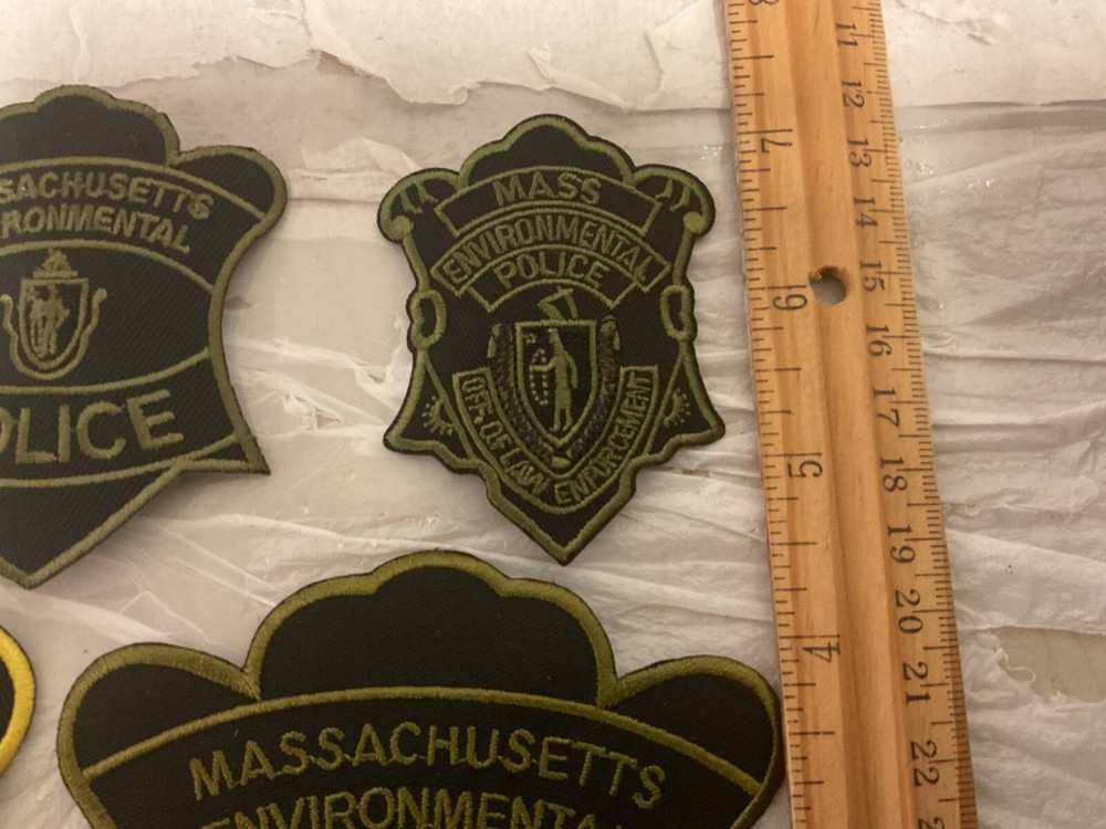 Massachusetts Environmental Police, 5 pieces patch Set