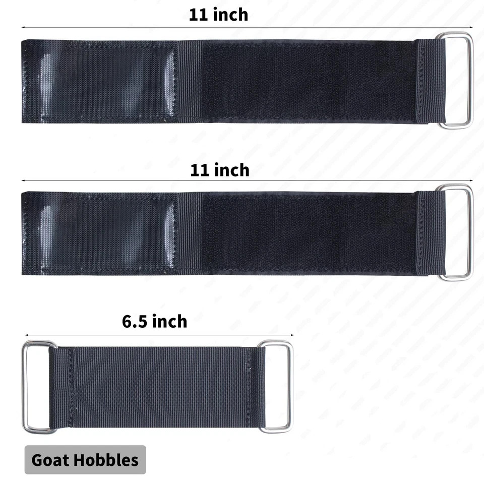 Goat Hobbles Binding Tool Straps Suitable Different Goats 2 Pack