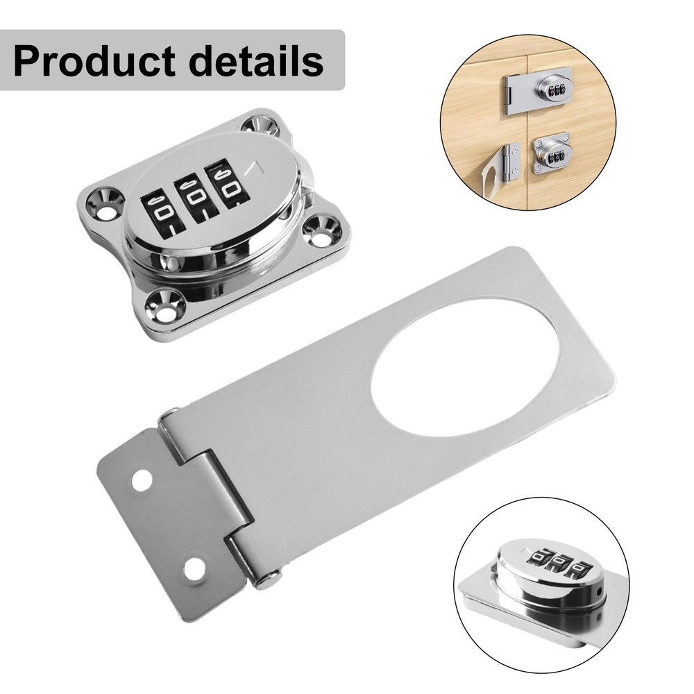 Combination Lock Keyless Door Lock For Home Use Compact And Space-Saving