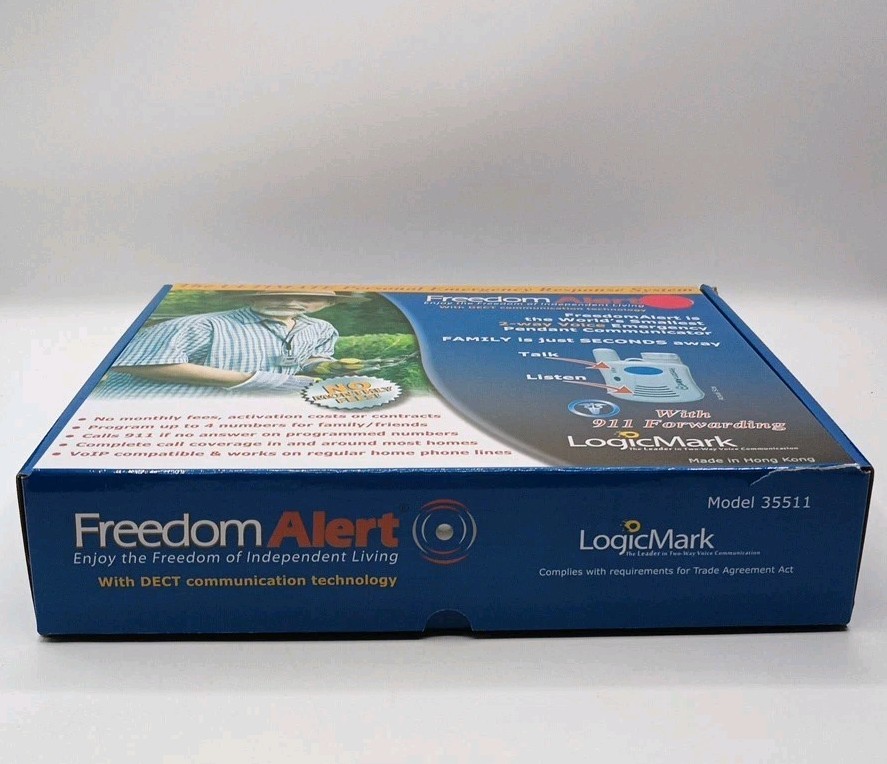 LogicMark Freedom Alert Fall Emergency System Model #35511