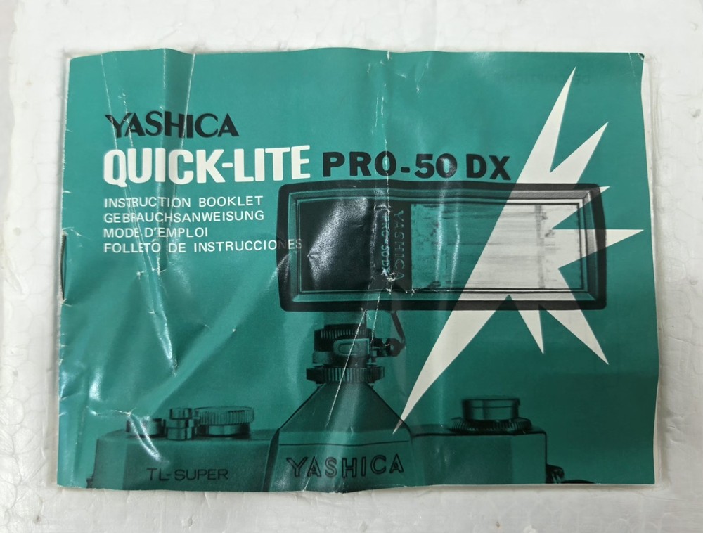 Yashica Quick Lite PRO-50 DX Electronic Flash Unit