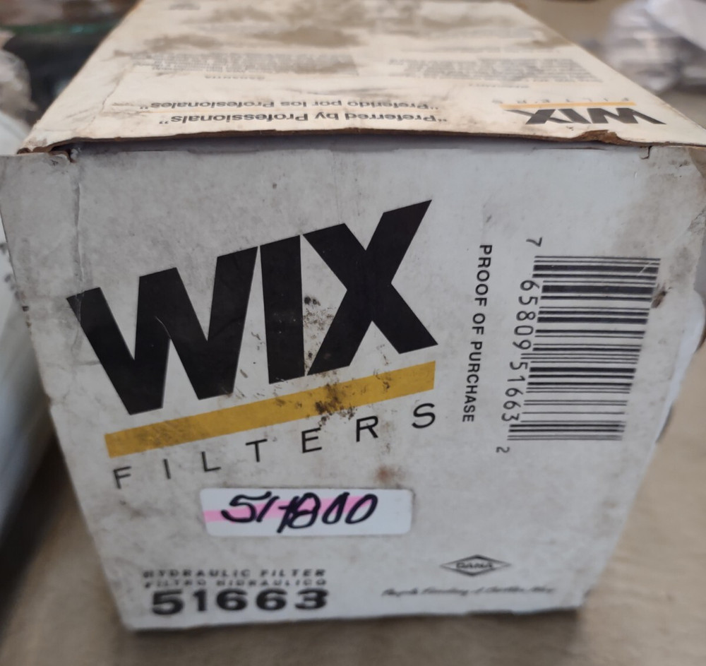 WIX 51663 Spin-On Hydraulic Filter