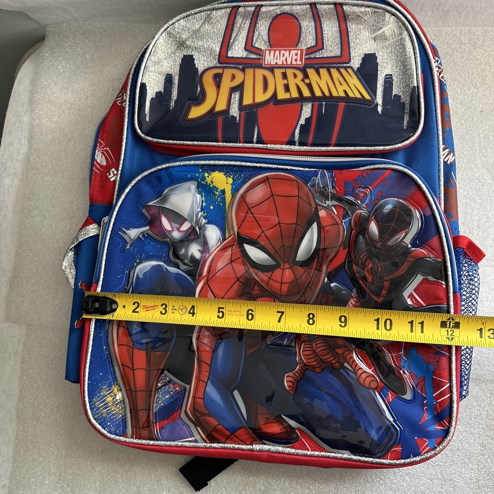 Ruz Marvel Spider-Man Large 3-D EVA Molded 16 Inch Backpack