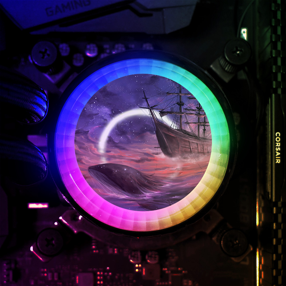 Custom Print AIO Covers for Cooler Master MasterLiquid