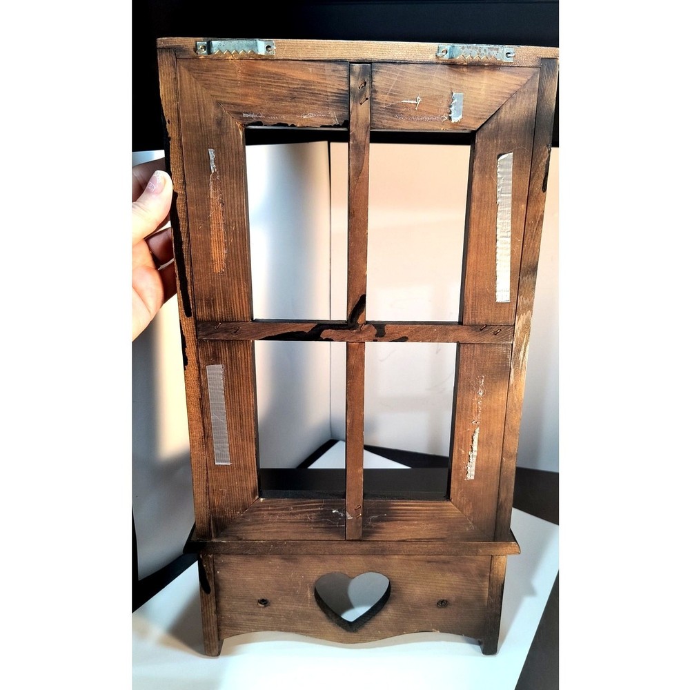 Window Heart Shelf Hanging Decor