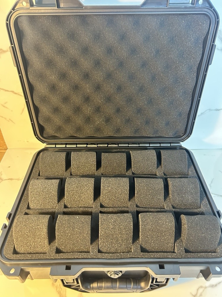 15 Slot Watch Hard case Storage Box