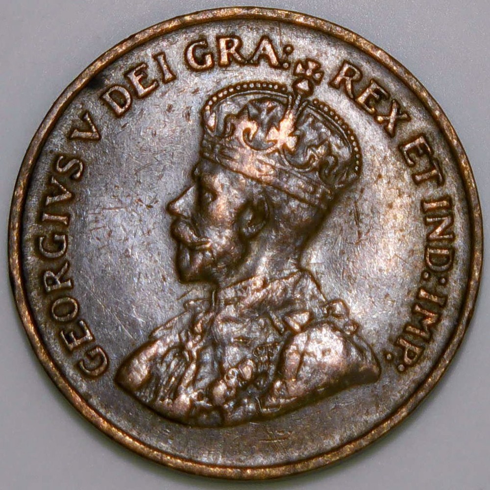 1924 Canada Penny 1c XF k208