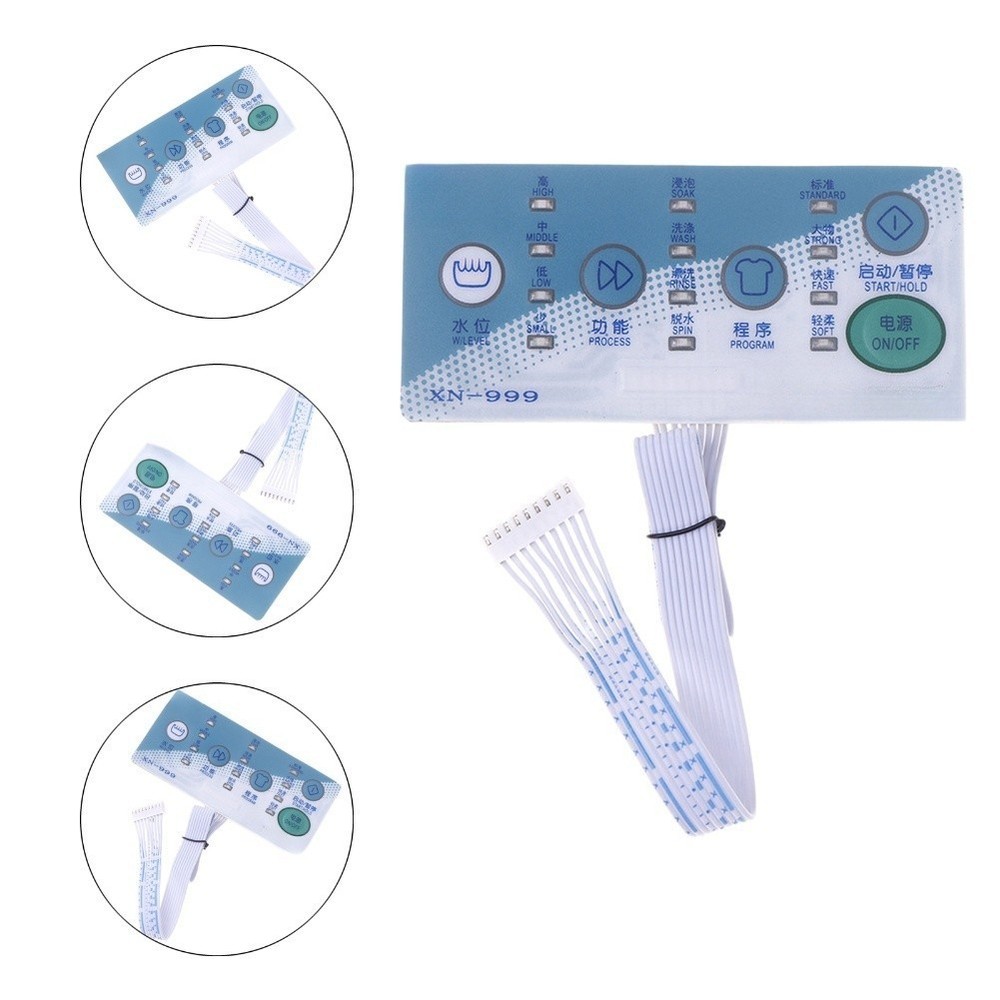 Replacement Part For Washing Machine Repair Washer Control Panel ABS Material