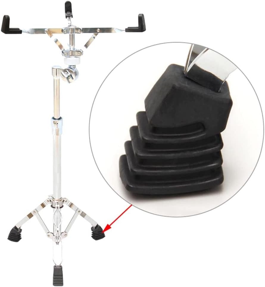 3/Pack Drum kit Rubber Feet Rack Stand Leg Large - A