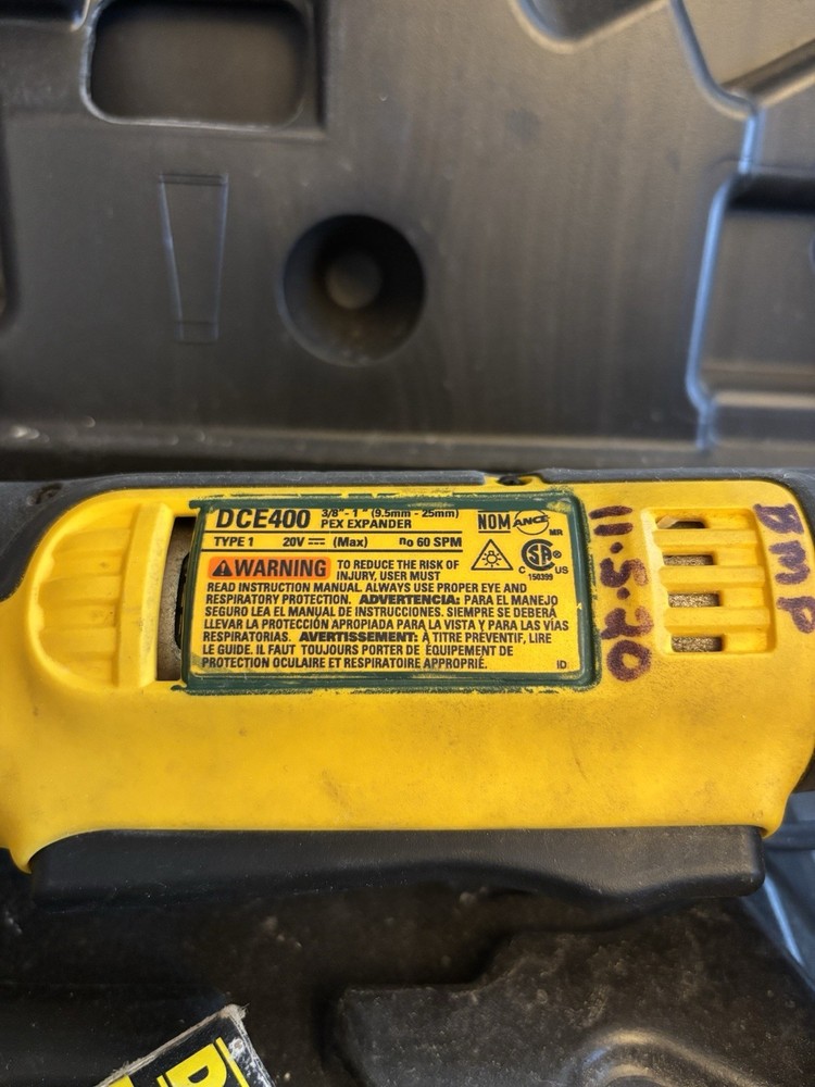 DEWALT DCE400D1 PEX Expander Tool