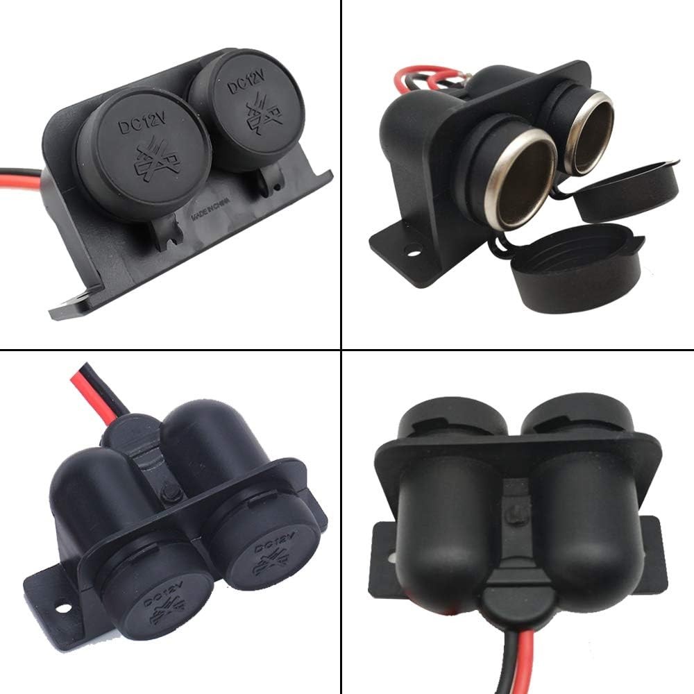Car Cigarette Lighter Socket Power Splitter