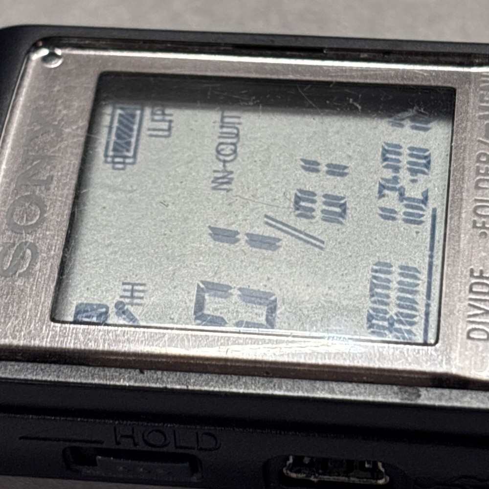 Sony ICD-PX820 Handheld Digital Voice Recorder, Tested