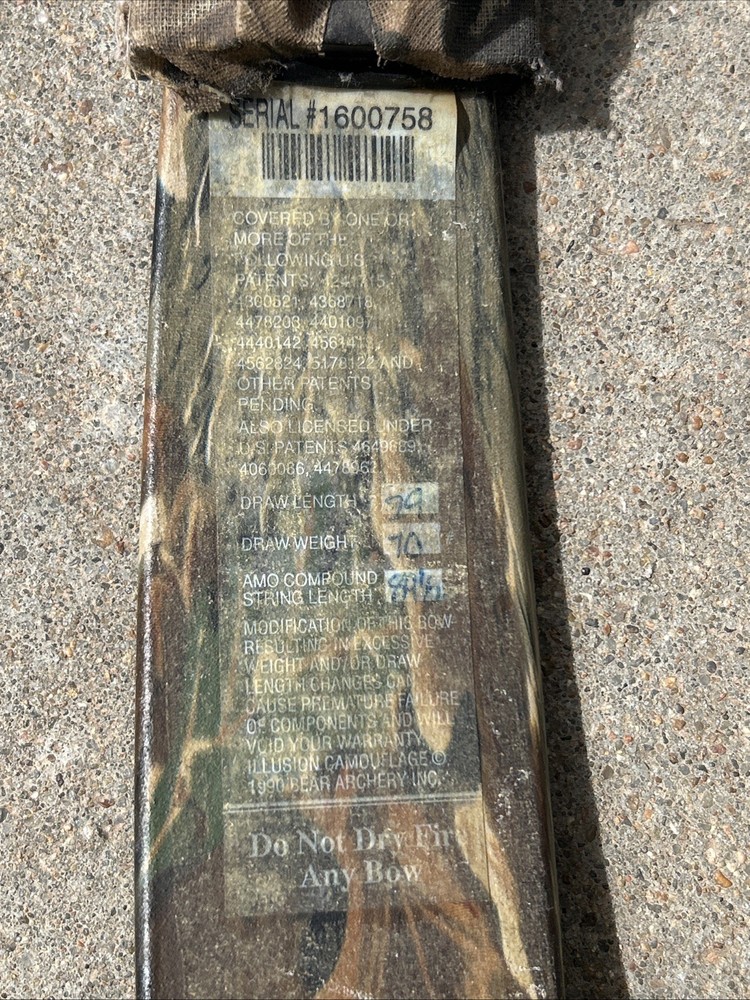 Bear Expedition Compound Bow