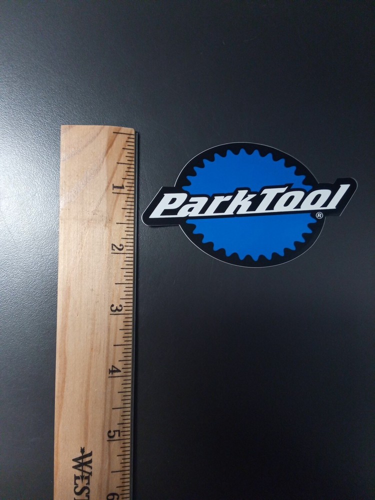 3.75" Park Tool Decal/Sticker Blue/White/Black