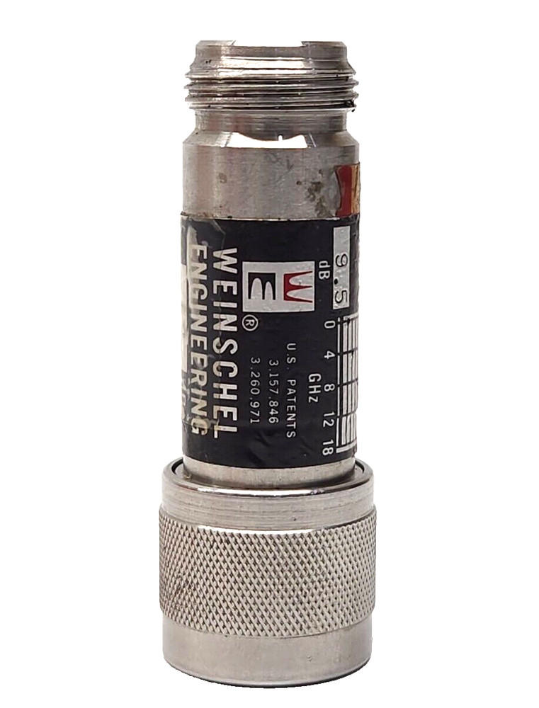Weinschel Engineering model 2 attenuator 10 dB