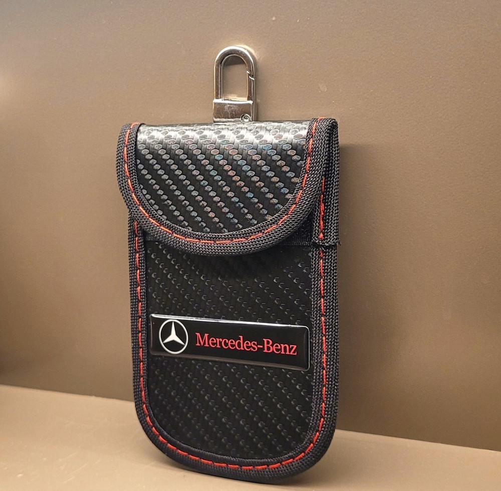Mercedes Benz , 2 x PACK Faraday Pouch, A Class, B Class, C Class, E Class, CLK,