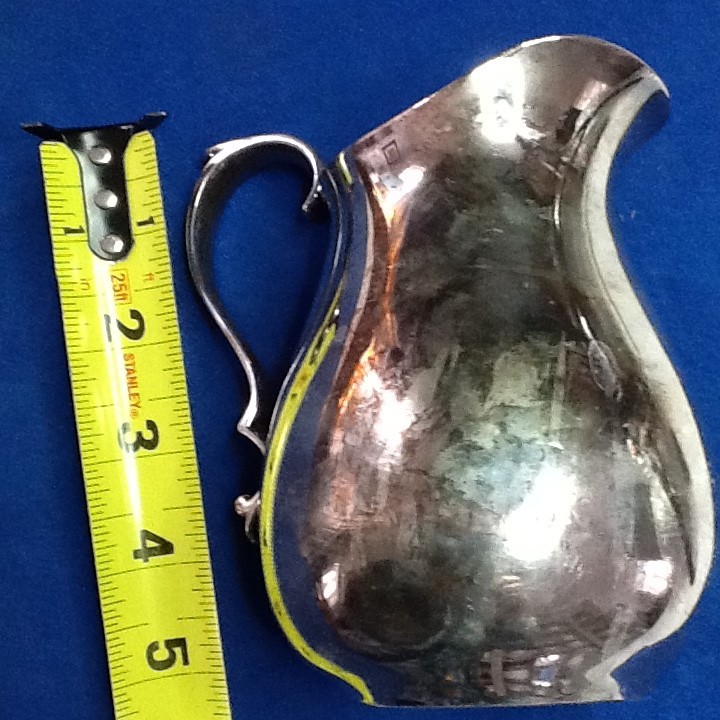 REED & BARTON 967 SILVER PLATE PINT CREAMER PITCHER 022326A